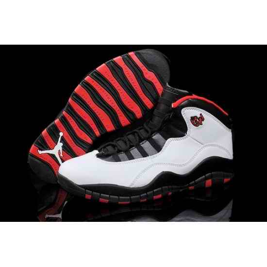 Air Jordan 10 Shoes 2015 Mens Engraved Edition Grey Black Red